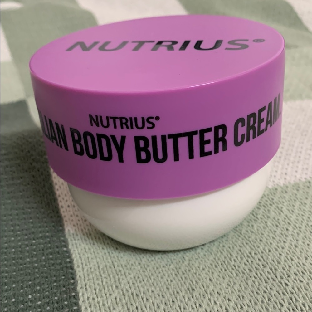 New! Nutrius Body Butter Cream Botanical Bliss, 6 fl oz